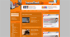 Desktop Screenshot of ingyenfilmek.hu