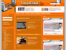 Tablet Screenshot of ingyenfilmek.hu